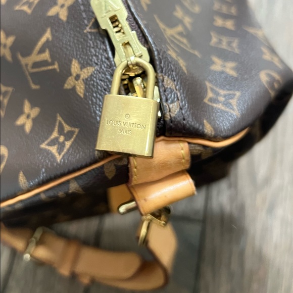 LOUIS VUITTON MONOGRAM KEEPALL DUFFLE BAG LUGGAGE - Picture 6 of 6
